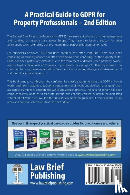 Smith, David - A Practical Guide to GDPR for Property Professionals - 2nd Edition