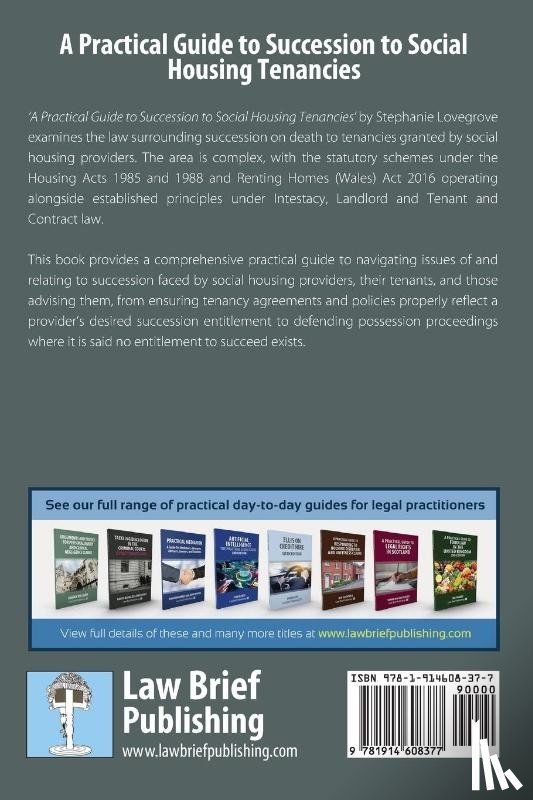 Lovegrove, Stephanie - A Practical Guide to Succession to Social Housing Tenancies
