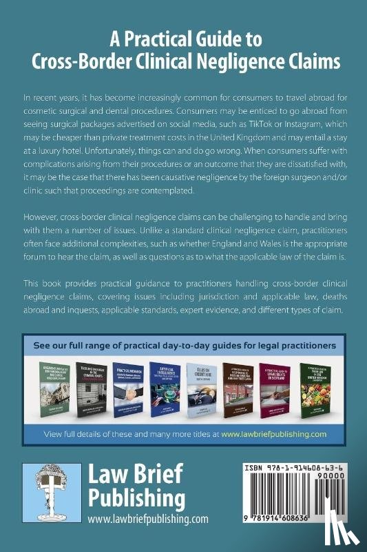 Smith, Dominique - A Practical Guide to Cross-Border Clinical Negligence Claims