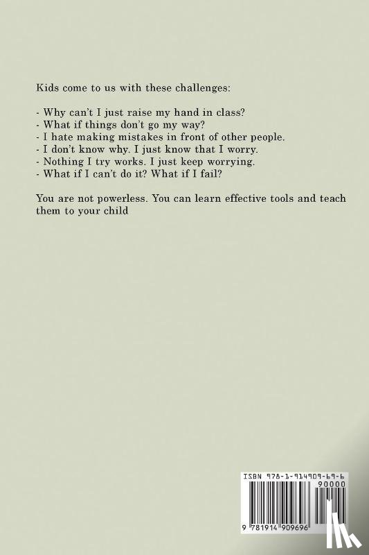 Harvey, Larissa - Parenting Your Anxious Child