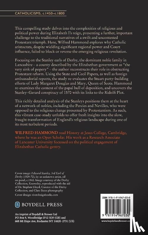 Hammond, Dr Wilfred - Catholic Nobles and the Elizabethan State, 1558–1588