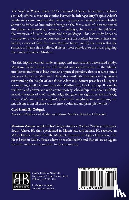 Zaman, Muntasir - The Height of Prophet Adam