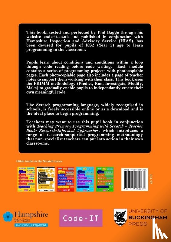 Bagge, Phil - Teaching Primary Programming with Scratch Pupil Book Year 5