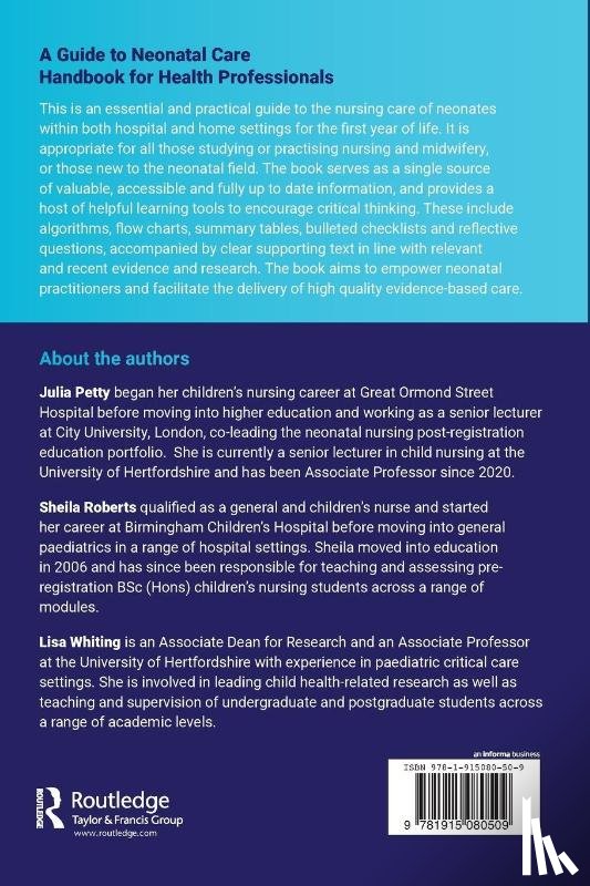 Petty, Julia, Whiting, Lisa, Roberts, Sheila - A Guide to Neonatal Care