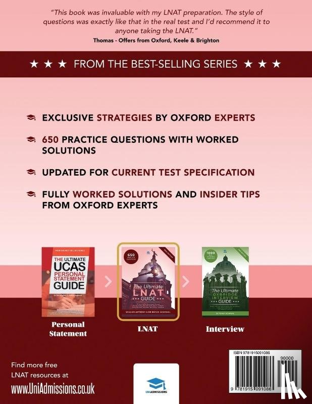 Antony, William, Agarwal, Dr Rohan - The Ultimate LNAT Guide