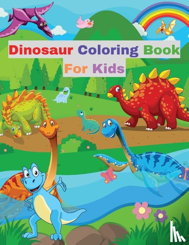 Parker, Nikolas - Dinosaur Coloring Book for Kids