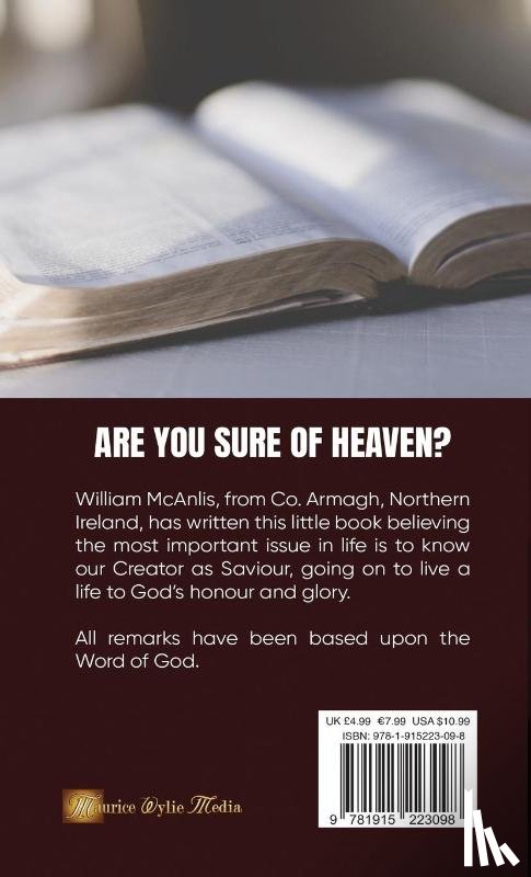 McAnlis, William - Are you sure of Heaven?