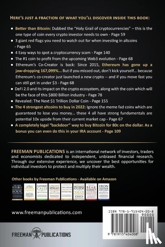 Publications, Freeman - The Only Cryptocurrency Investing Book You'll Ever Need