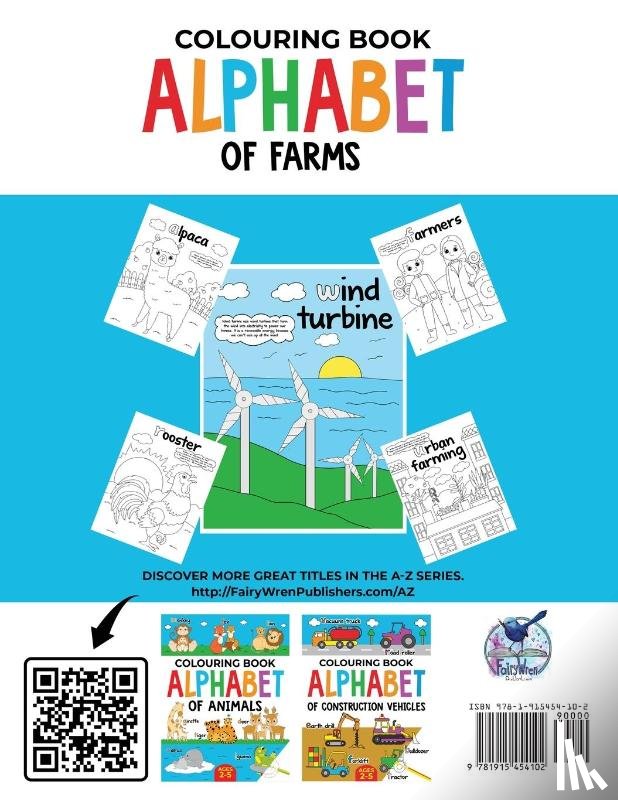 Publishing, Fairywren - Farm Colouring Book for Children