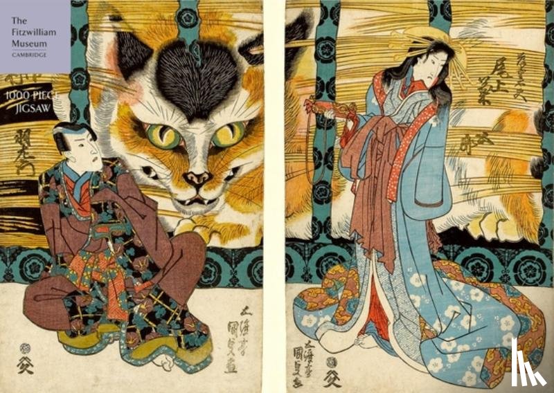 Kunisada, Utagawa - Spirit of Cat Rock 1000 Piece Jigsaw Puzzle: A Fitzwilliam Museum Publication