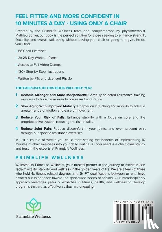 Primelife Wellness - 10-Minute Chair Exercises for Seniors
