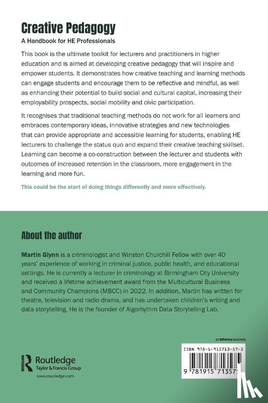 Glynn, Martin - Creative Pedagogy