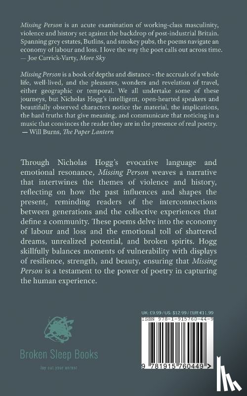 Nicholas Hogg - Missing Person