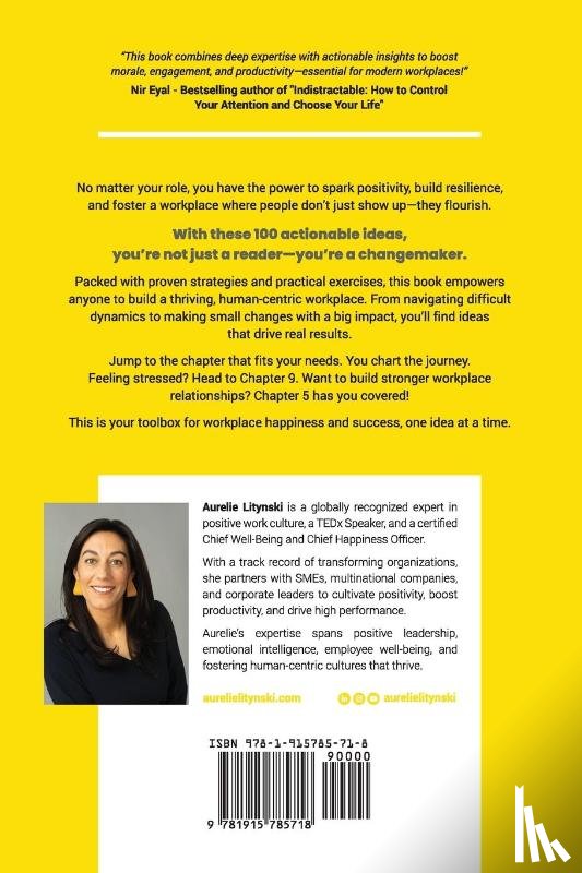 Litynski, Aurelie - 100 Ideas for a Positive Work Culture