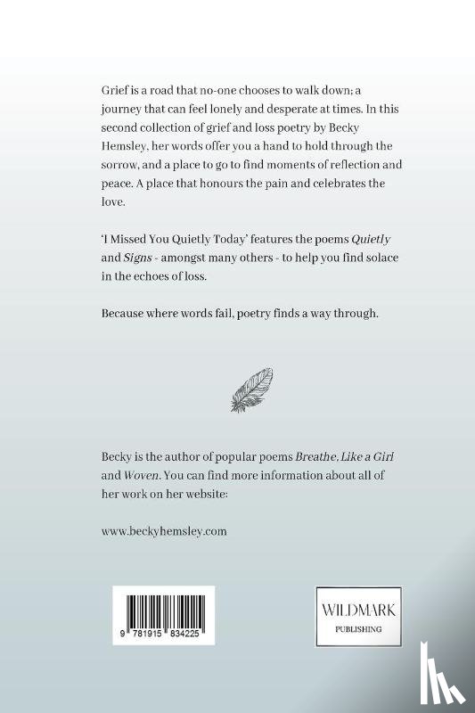 Hemsley, Becky - I Missed You Quietly Today