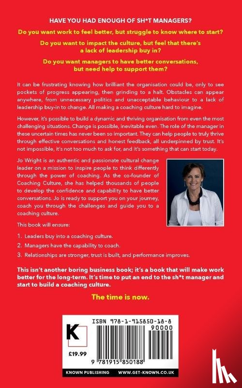 Wright, Jo - No More Sh*t Managers