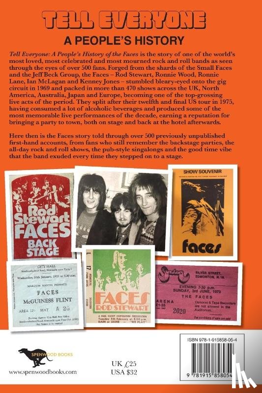Houghton, Richard - Tell Everyone - A People's History of the Faces