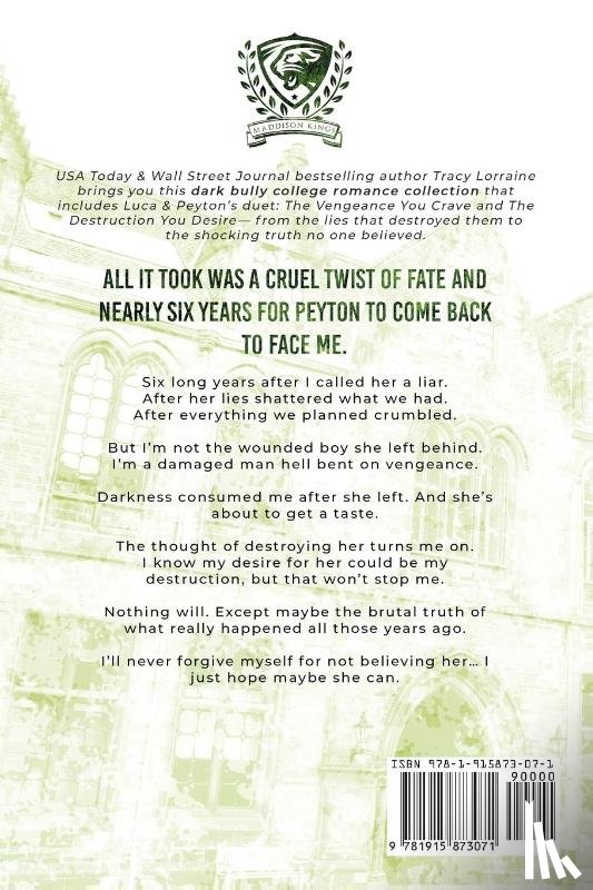 Lorraine, Tracy - Bitter Sweet Vengeance