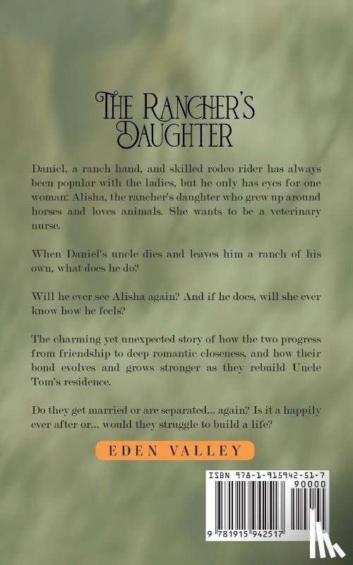 Valley, Eden - The Rancher's Daughter