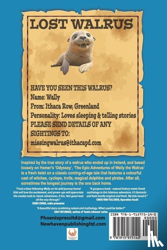 Nathanson, Patrick Chico - The Epic Adventures of Wally the Walrus