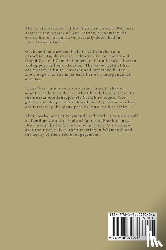 Cresswell, Allie - Dear Jane