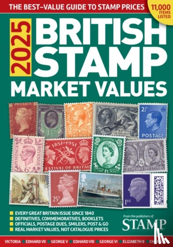 - 2025 British Stamp Market Values