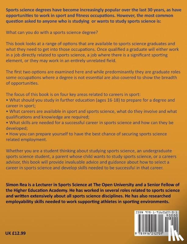 Rea, Simon - Careers in Sports Science
