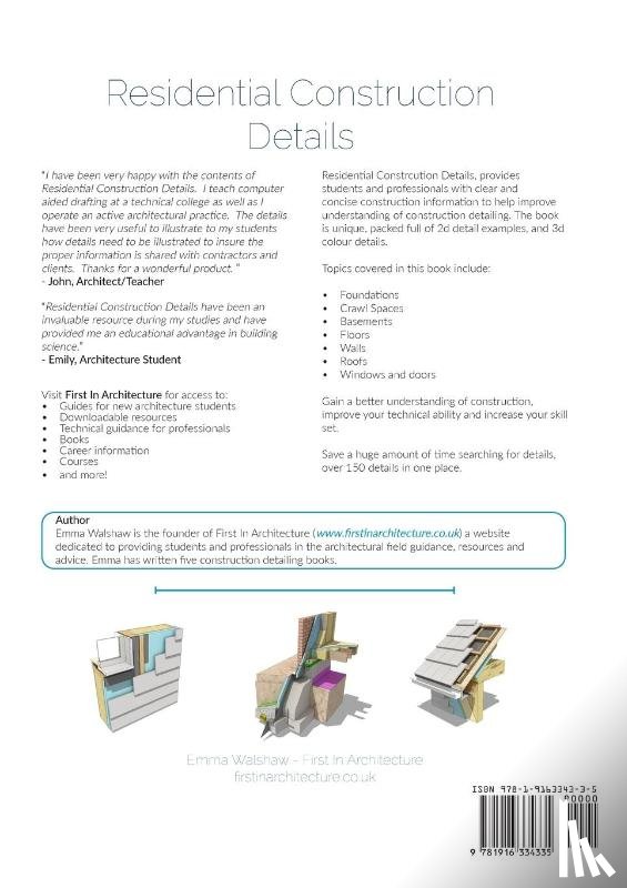 Walshaw, Emma - Residential Construction Details