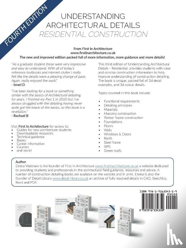 Walshaw, Emma - Understanding Architectural Details - Residential