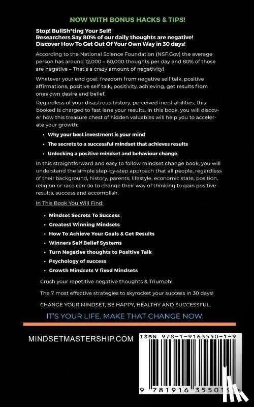 Lyons, Leon - How To Your Change Mindset in 30 Days: Master Key Hacks