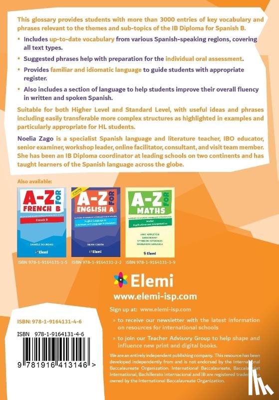 Zago, Noelia - A-Z for Spanish B
