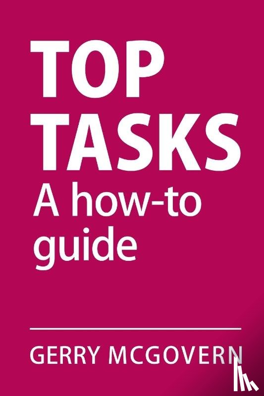 McGovern, Gerry - Top Tasks