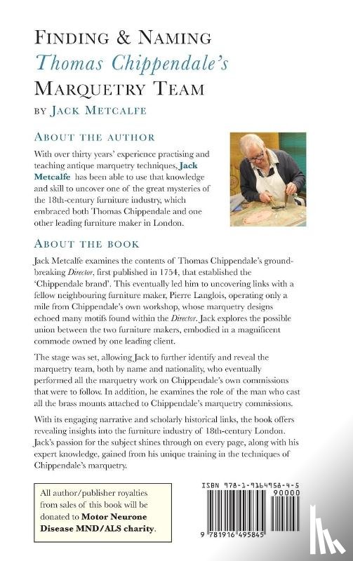 Metcalfe, Jack - Finding and Naming Thomas Chippendale's Marquetry Team