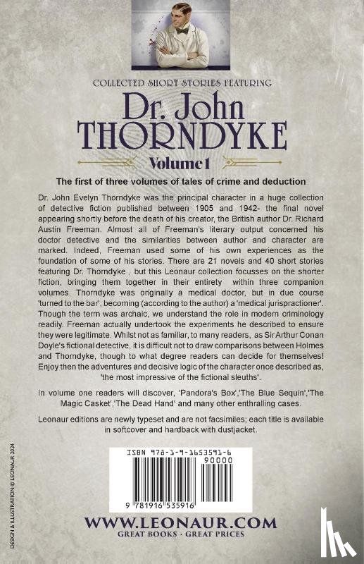 Freeman, R Austin - Collected Short Stories Featuring Doctor John Thorndyke Volume 1