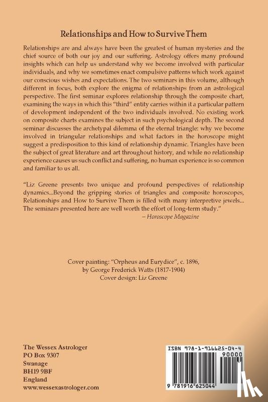 Greene, Liz - Relationships and How to Survive Them