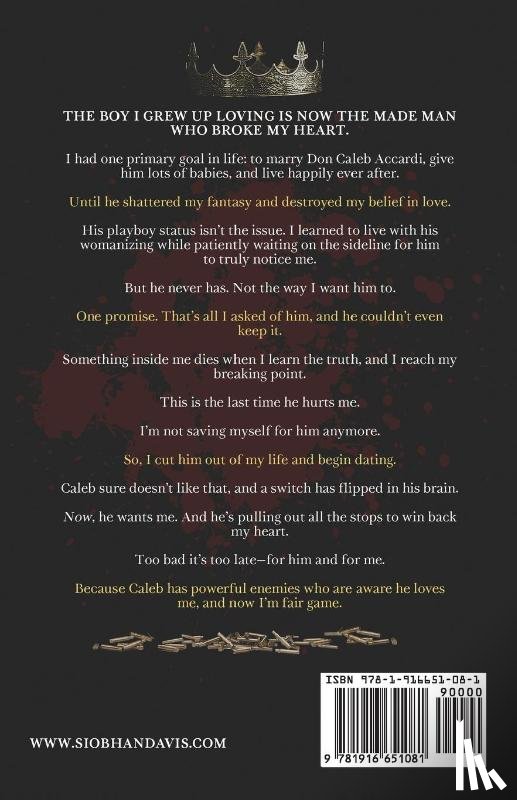 Davis, Siobhan - Cruel King of New York (The Accardi Twins Book 2)