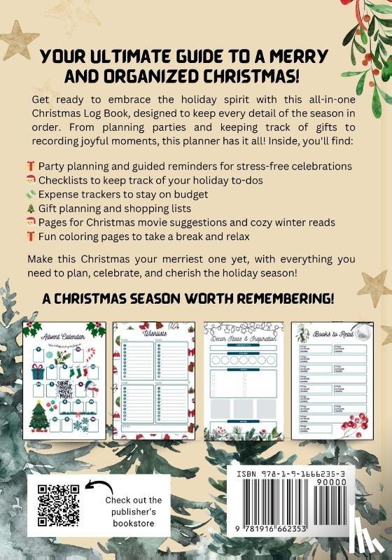 Publishing, Smartmind - My Guided Christmas Planner and Log Book