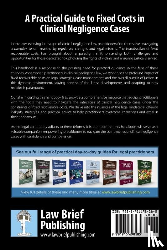 Simpson-Scott, Geoffrey, Mickeviciute, Ramune - A Practical Guide to Fixed Costs in Clinical Negligence Cases