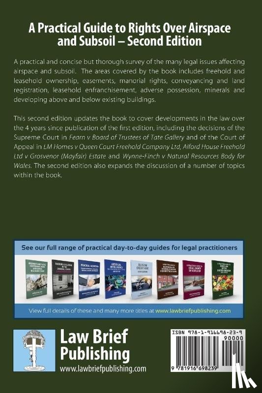 Gatty, Daniel - A Practical Guide to Rights Over Airspace and Subsoil - Second Edition