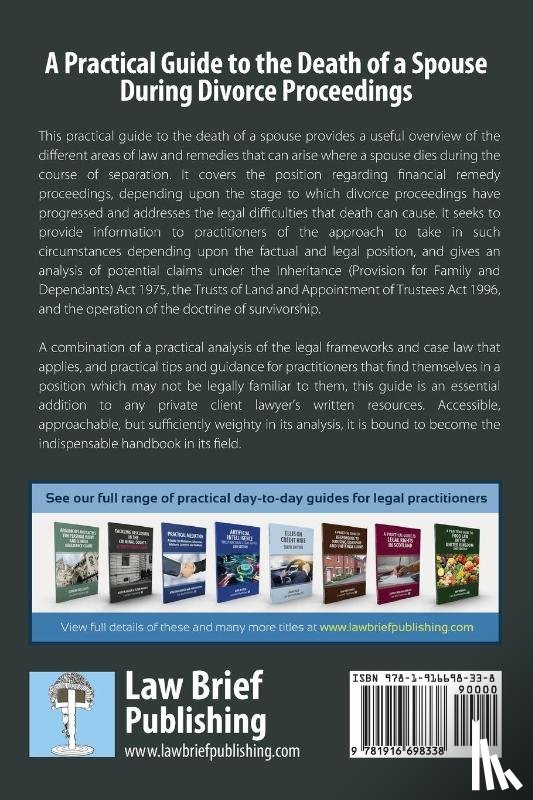 Bryden, Chris - A Practical Guide to the Death of a Spouse During Divorce Proceedings