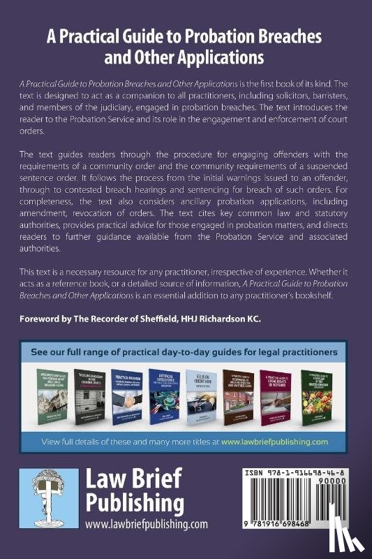 Thomas, Mark - A Practical Guide to Probation Breaches and Other Applications