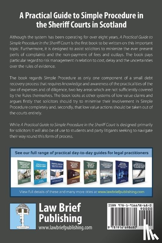 Stevenson, Andrew - A Practical Guide to Simple Procedure in the Sheriff Courts in Scotland