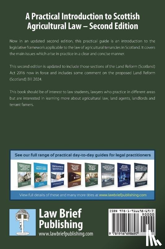 Fotheringham, Lydia - A Practical Introduction to Scottish Agricultural Law - Second Edition