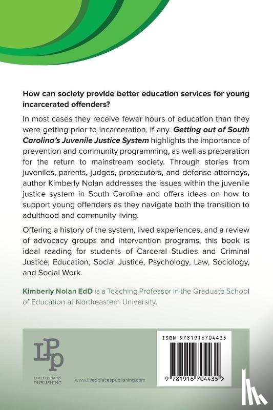 Nolan, Kimberly - Getting out of South Carolina's Juvenile Justice System