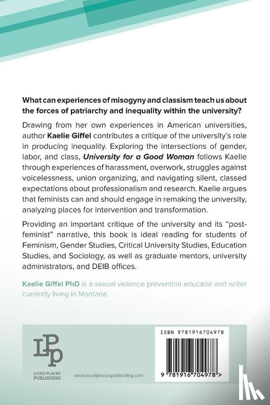 Giffel, Kaelie - University for a Good Woman