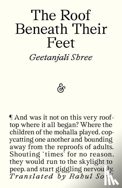 Shree, Geetanjali - The Roof Beneath Their Feet