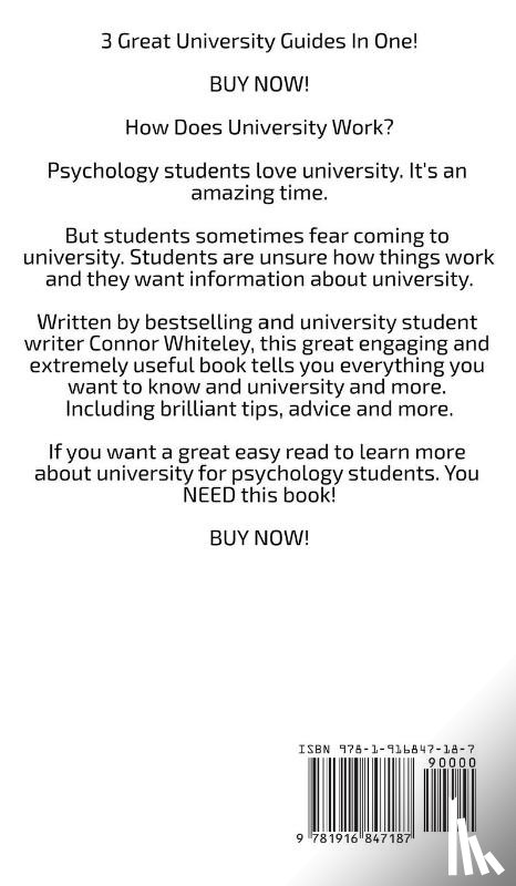 Whiteley, Connor - University Guide Collection For Psychology Students