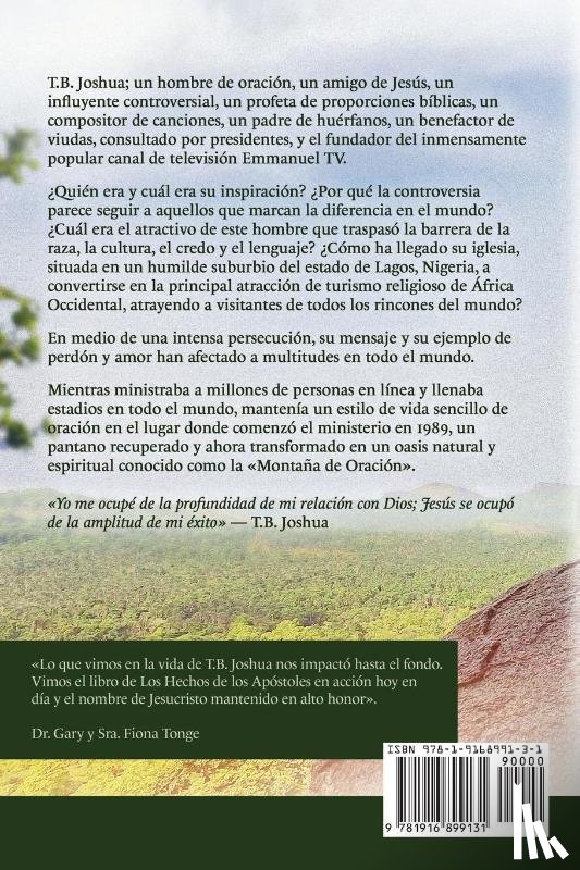 Tonge, Gary J, Tonge, Fiona - T.B. Joshua - Siervo de Dios