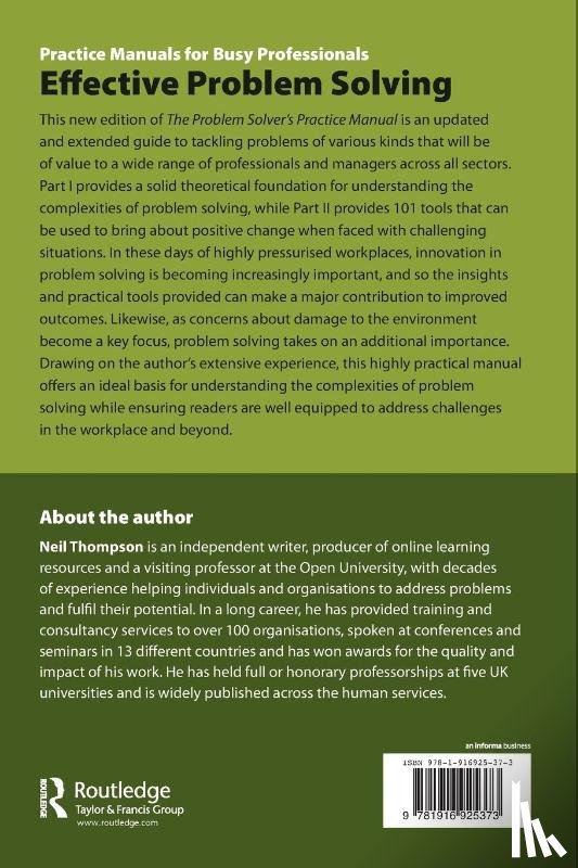 Thompson, Neil - Effective Problem Solving