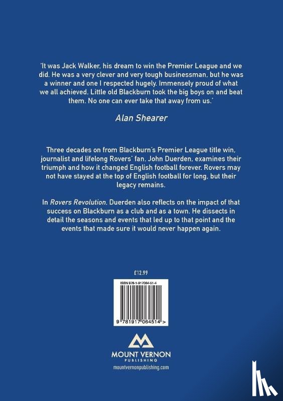 Duerden, John - Rovers Revolution